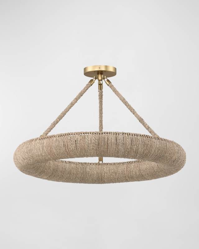 Oakley 6-Light Semi-Flush Mount
